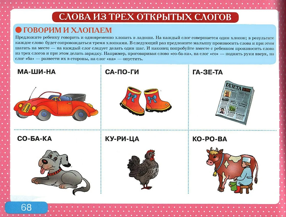 Логопедические задания для неговорящих детей 3-4 лет