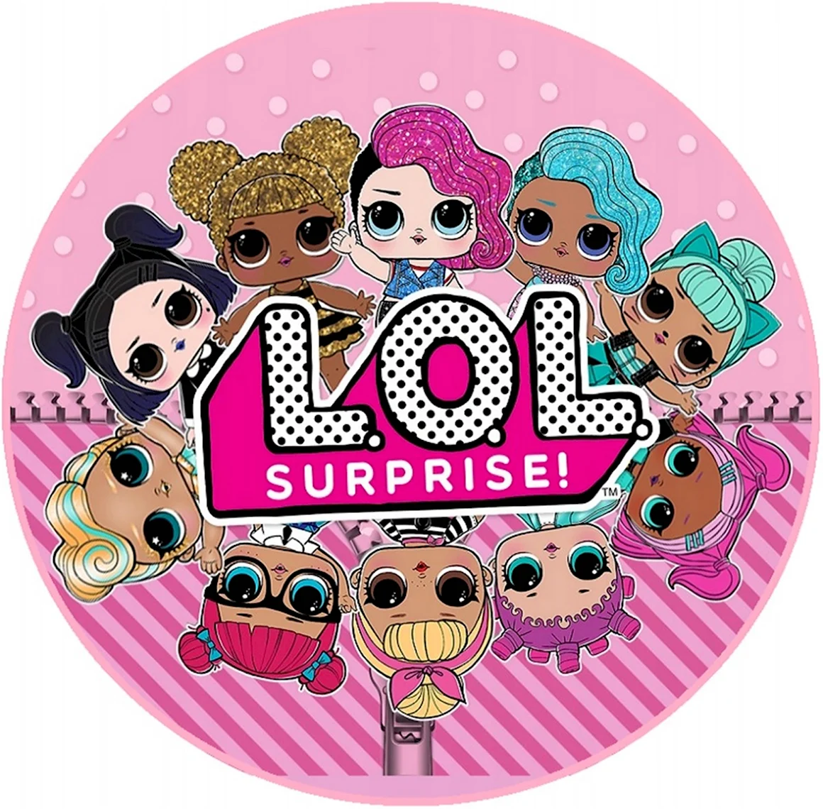 Lol Surprise картинка на торт