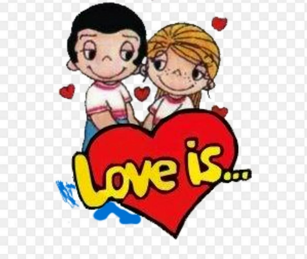 Love is на прозрачном фоне