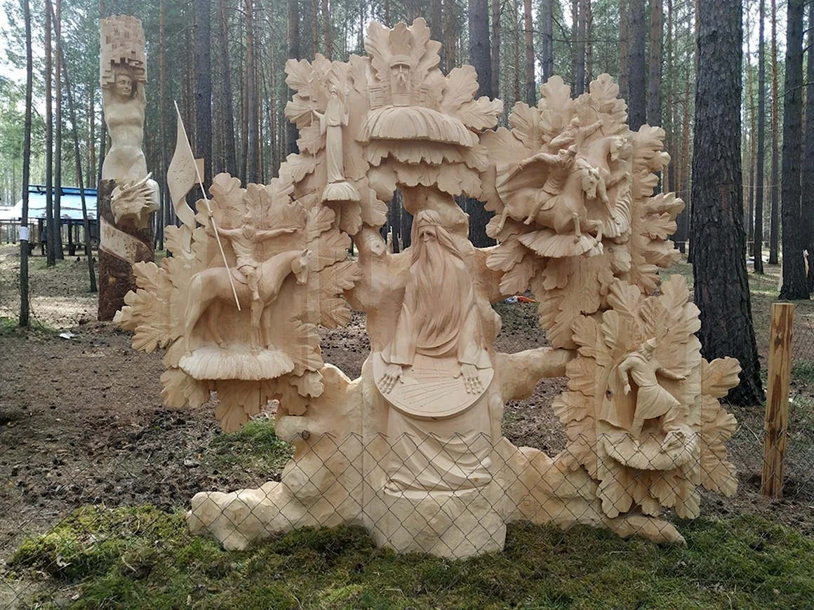 Лукоморье фестиваль деревянной скульптуры