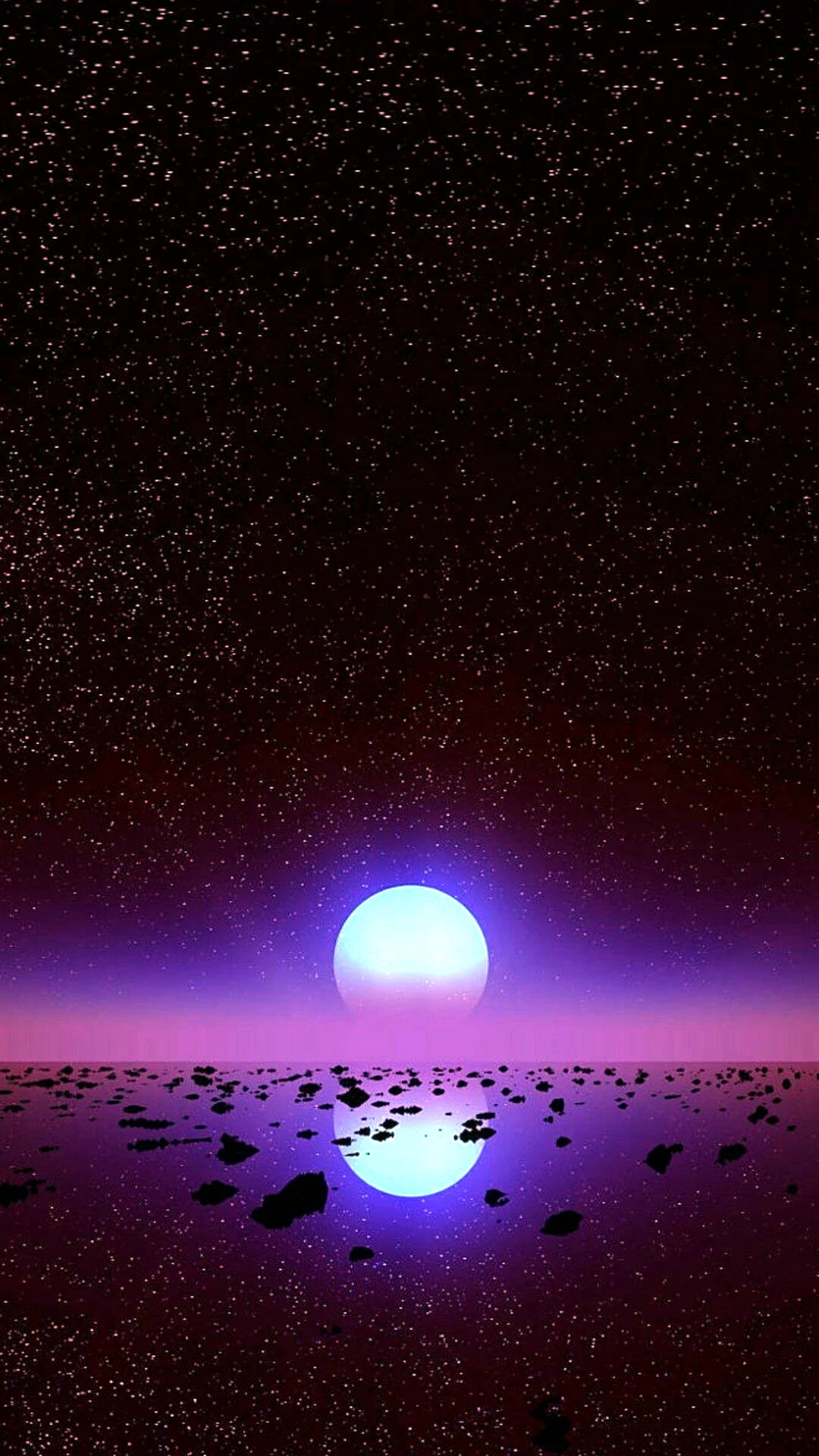 Луна в космосе