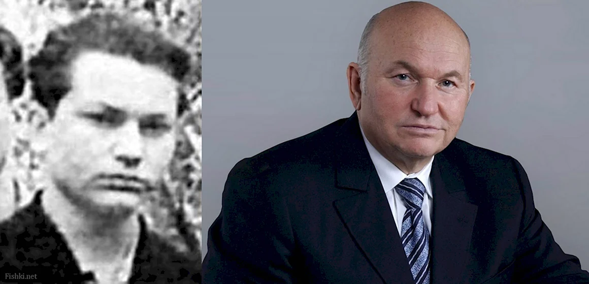 Лужков Юрий Михайлович в молодости