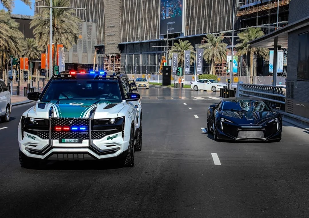 Lykan Hypersport полиции Дубая