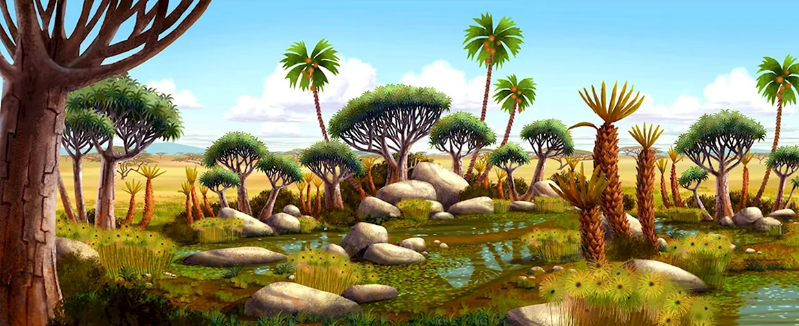 Madagascar остров мультфильм джунгли