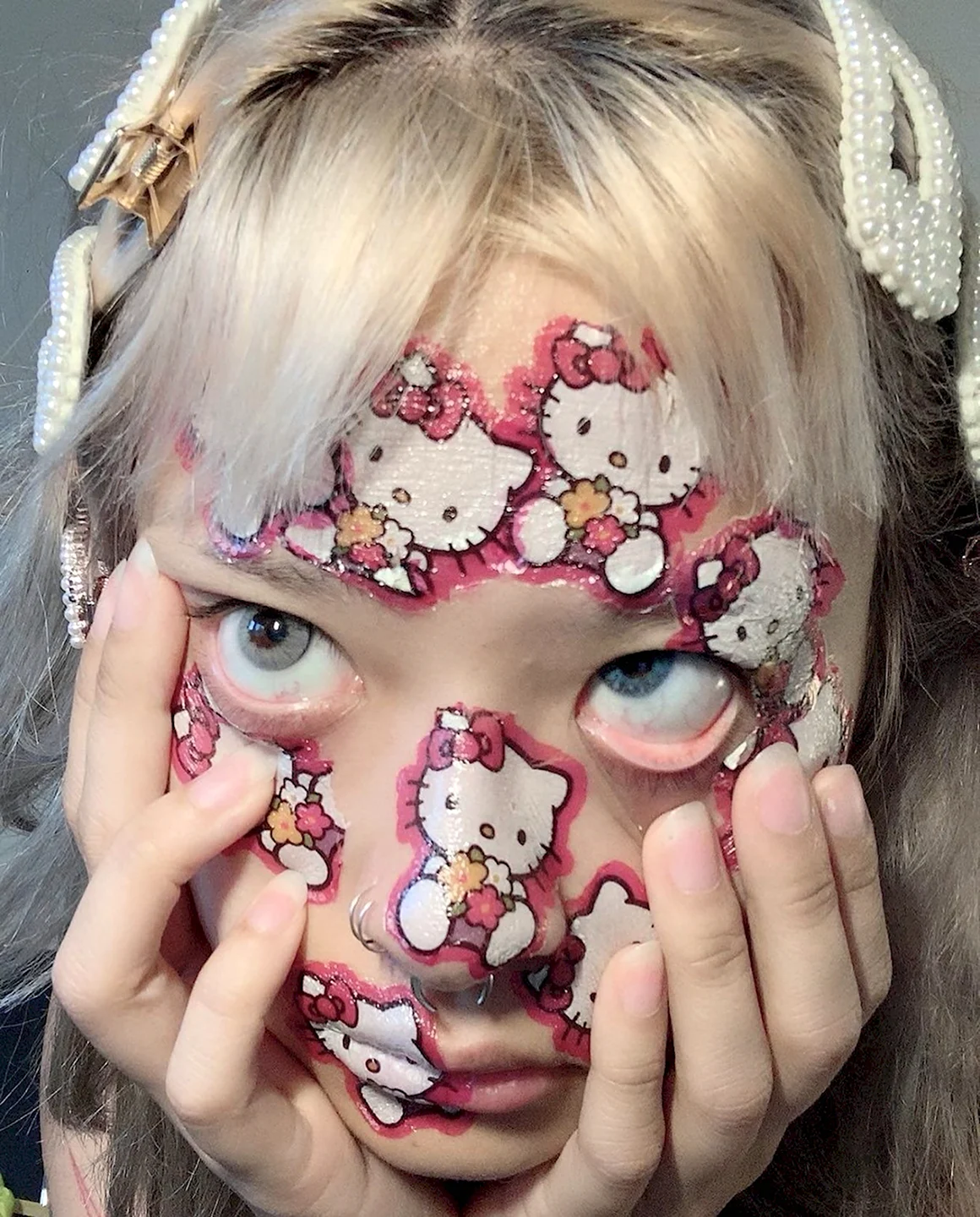 Макияж в стиле hello Kitty