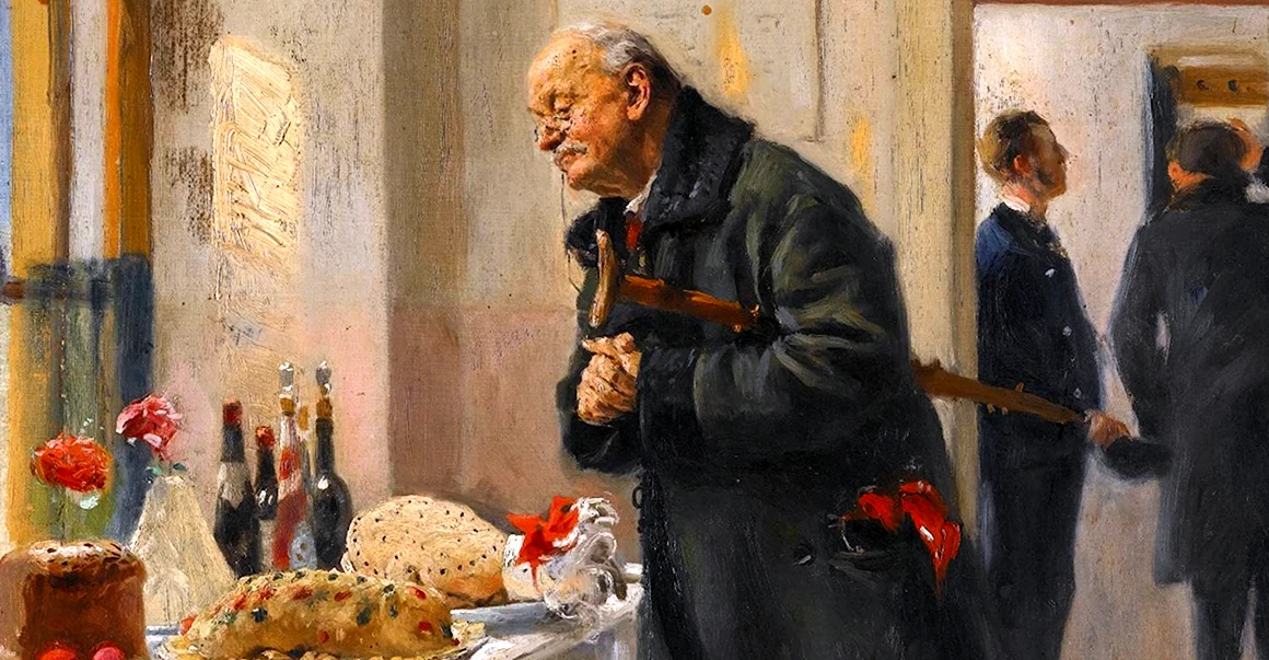 Маковский Владимир Егорович. Пасха. Картина