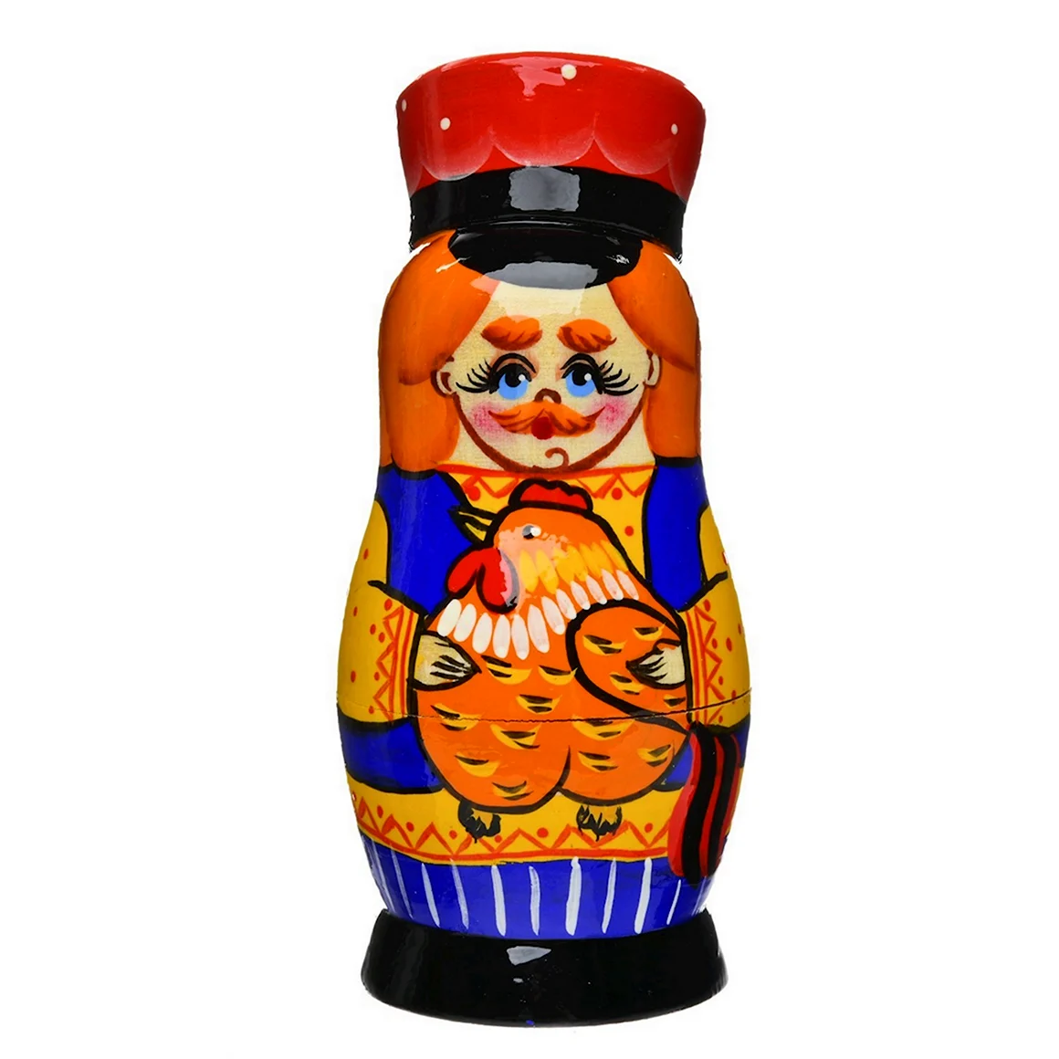 Мальчик с матрешками