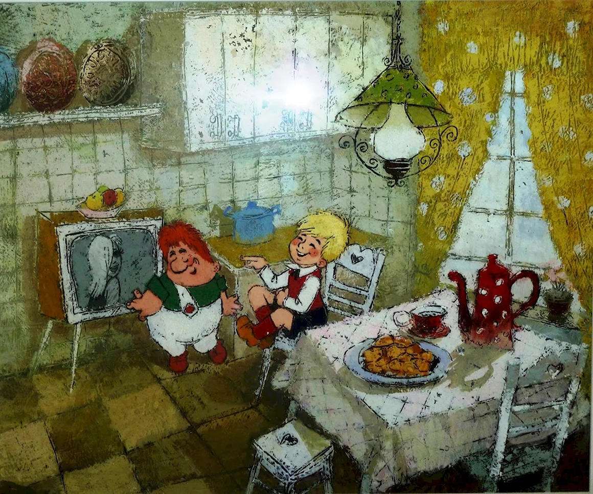 Малыш и Карлсон 1968 г.