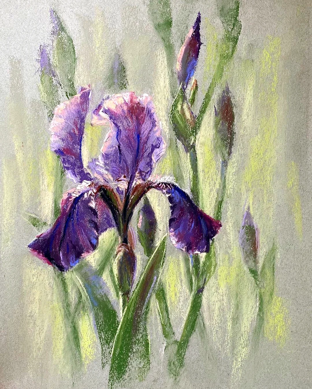 Марина Юкиш пастель