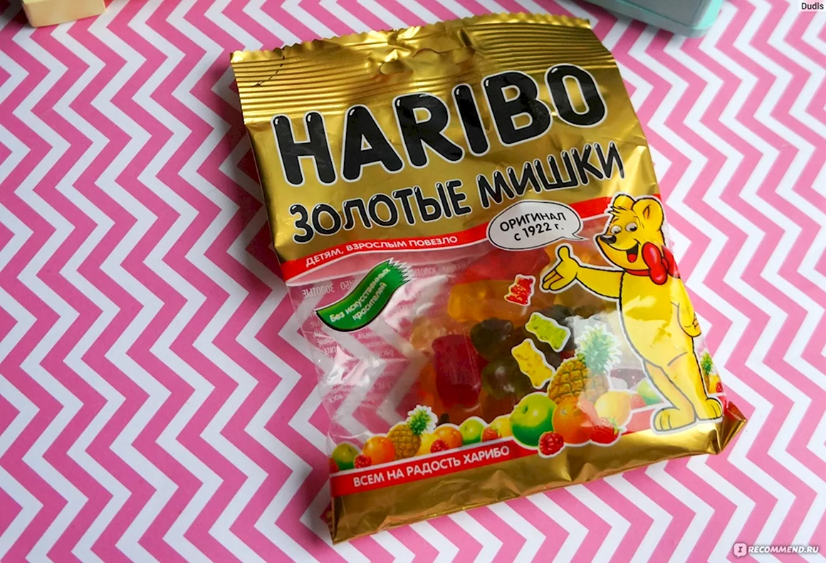 Мармеладки в упаковке Харибо