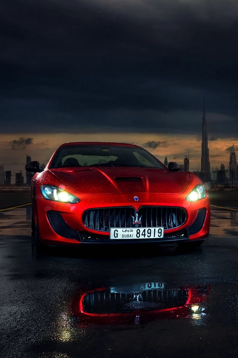 Maserati Gran Turismo Red