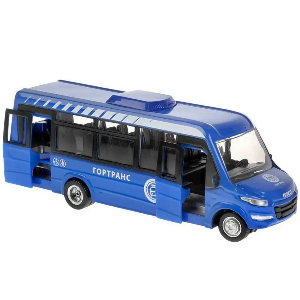 Машина Технопарк металл. Автобус Iveco Нижегородец VSN 700 daily15slcitbu