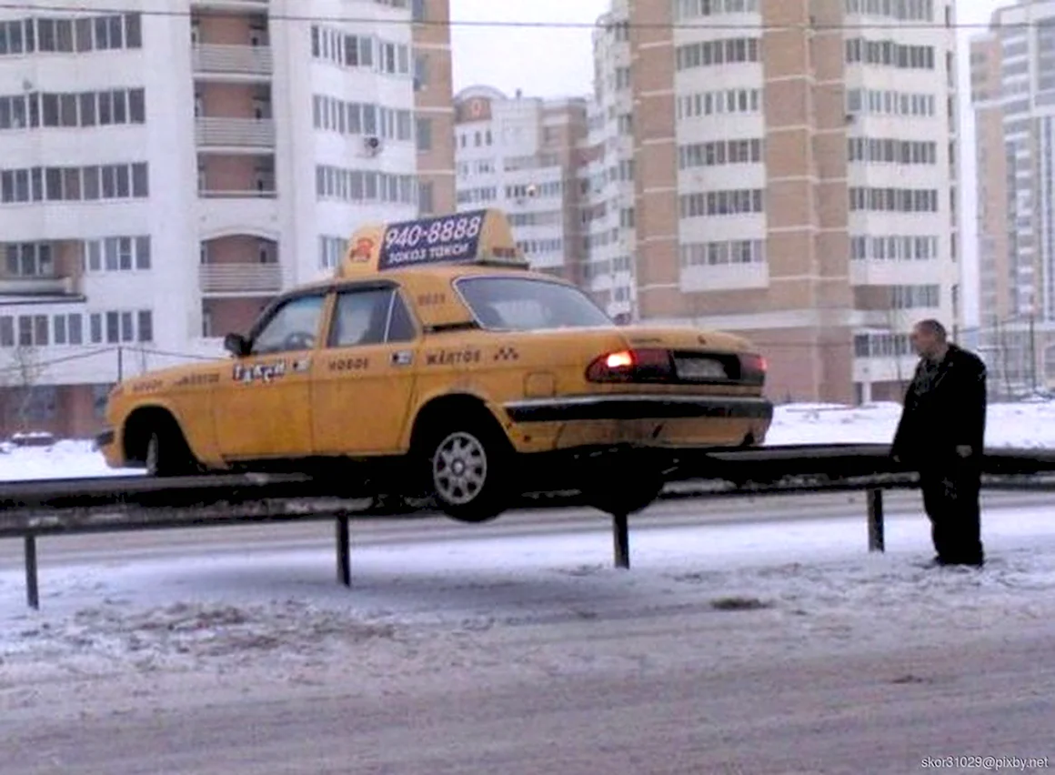 Машины такси прикольные