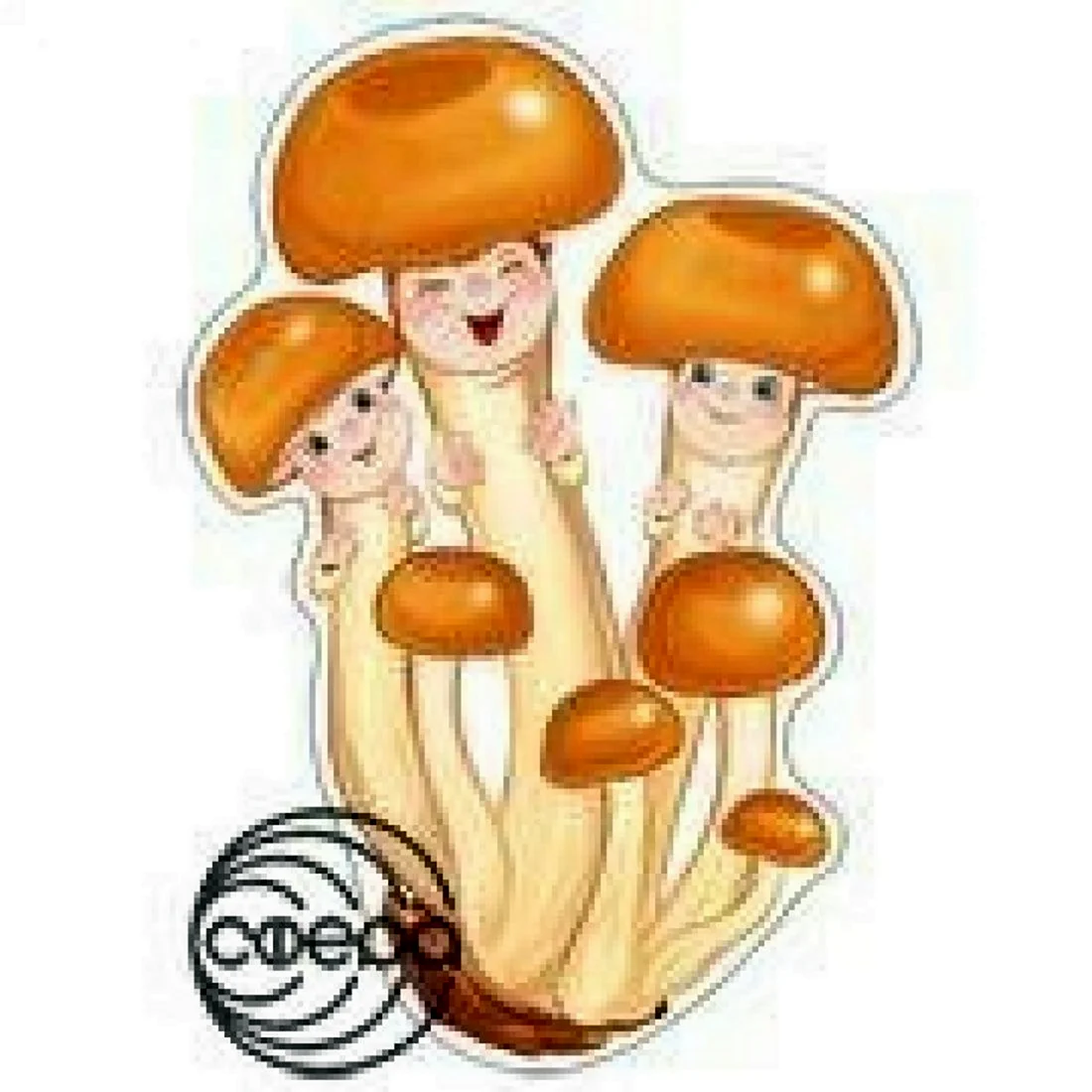 Маска гриба