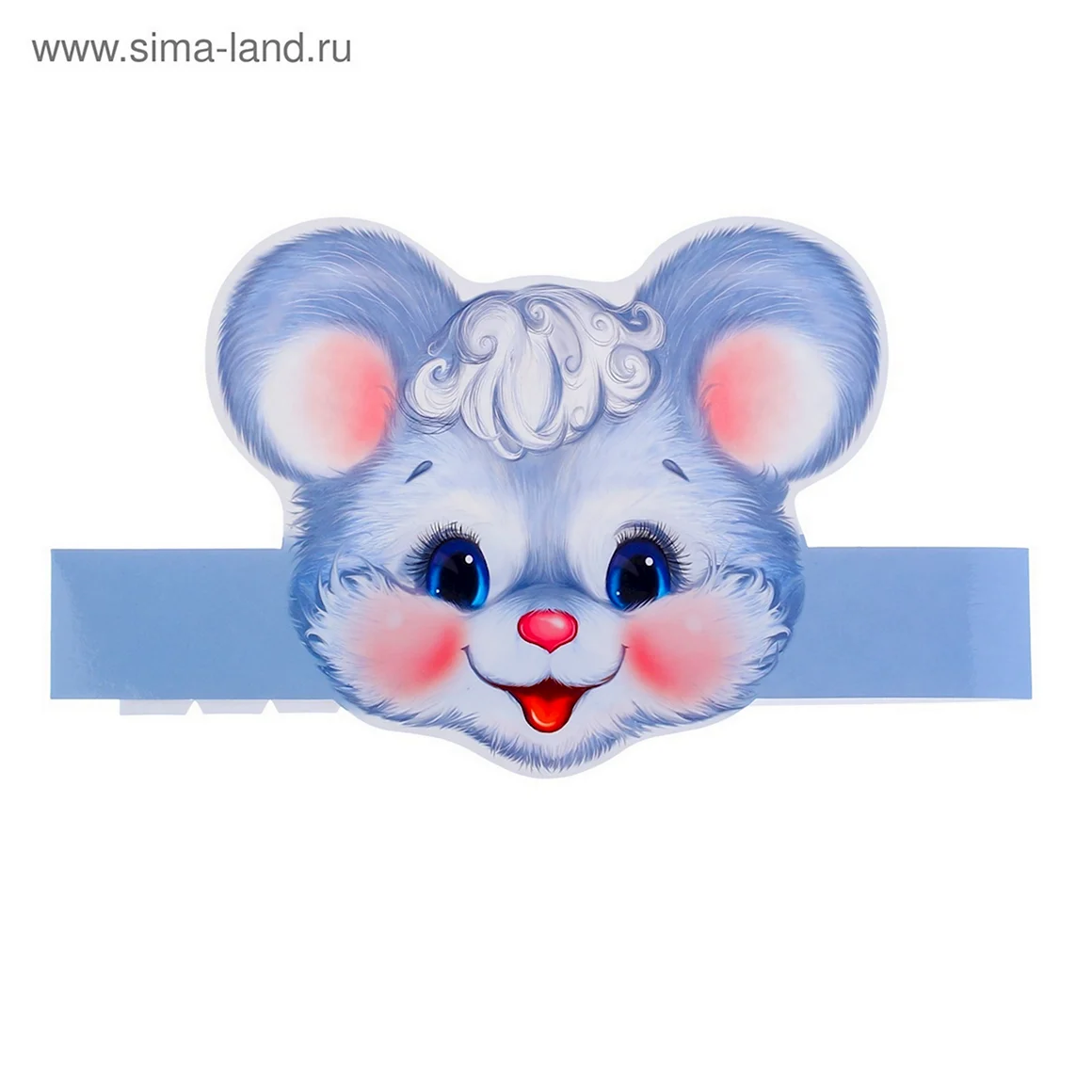 Маска мышки из Репки на голову