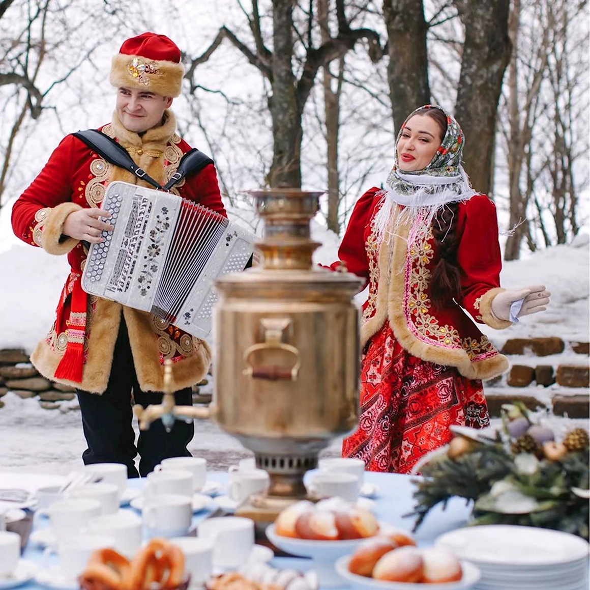 Масленица самовар