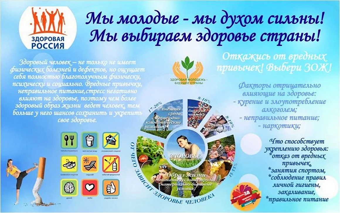Материалы по пропаганде здорового образа жизни