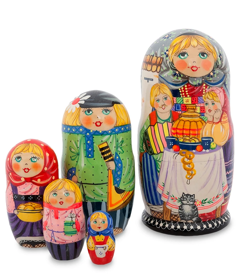 Матрешка семейка e308616