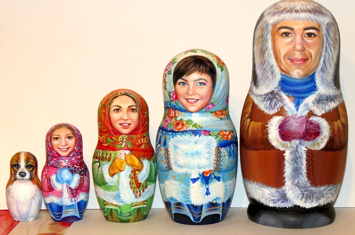 Матрешка современная