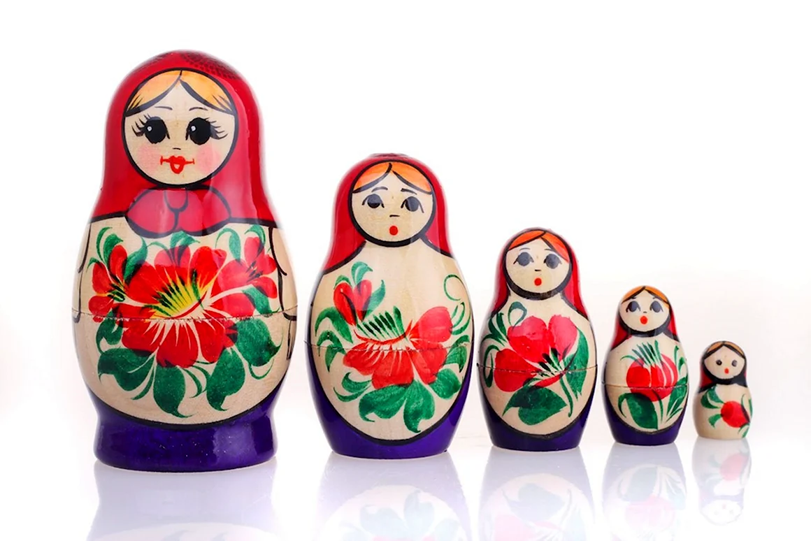 Матрешка Вятская 10 мест
