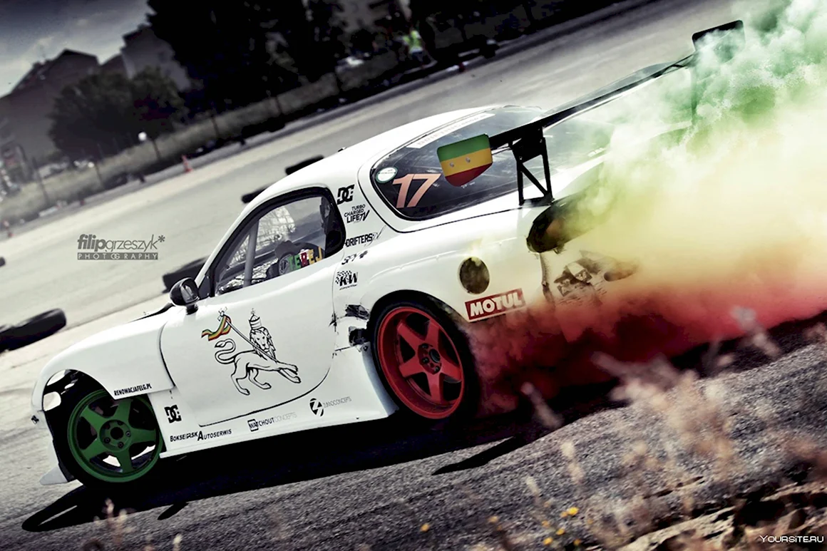 Mazda RX 7 дрифт