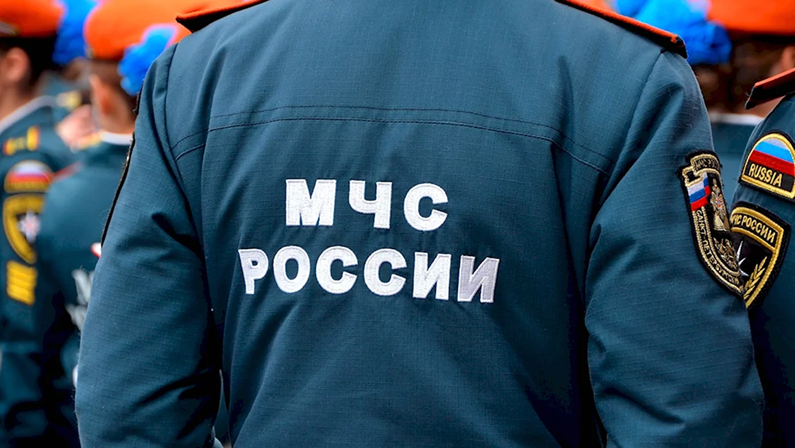 МЧС со спины