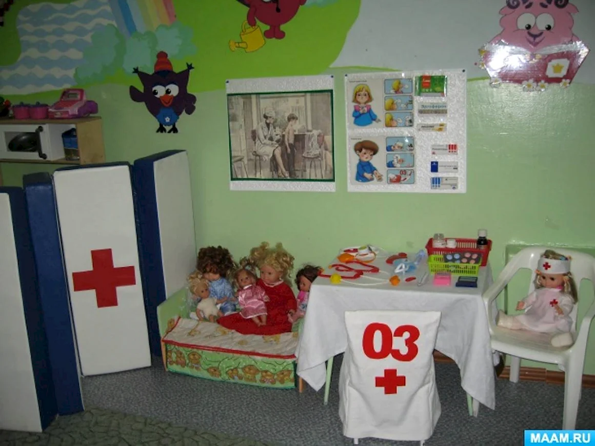 Медицинский уголок в детском саду