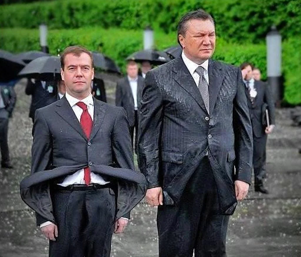 Медведев и Янукович