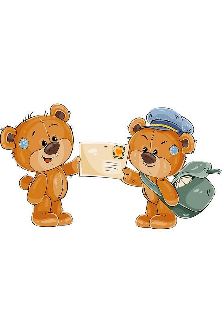 Медвежонок мультяшный