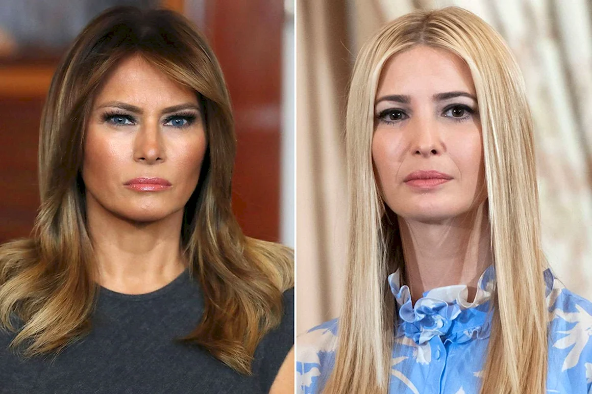 Мелания и Иванка Трамп
