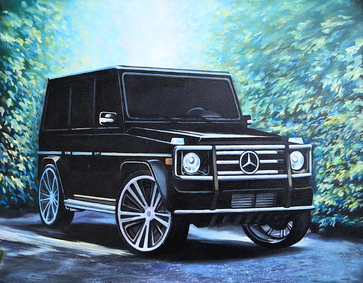 Mercedes Benz AMG g63 карандаш