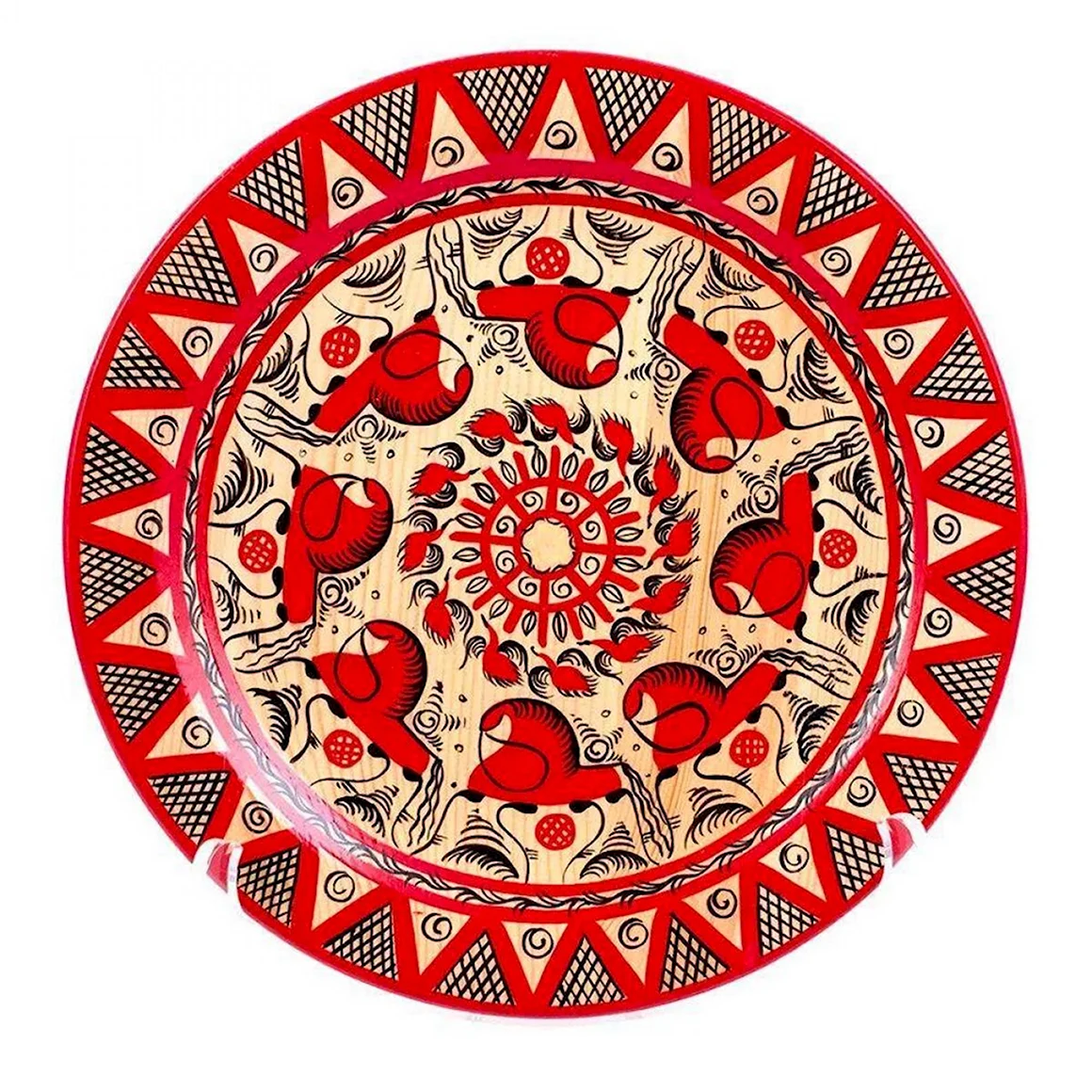 Мезенская палащельская роспись