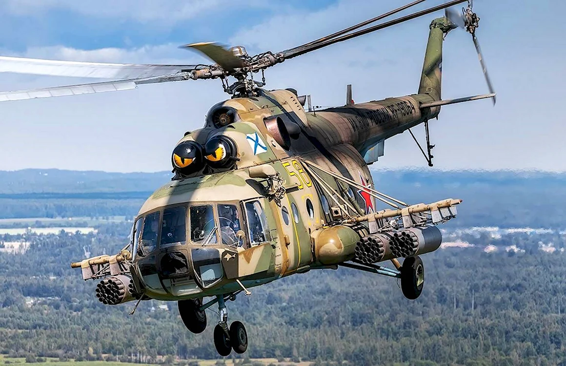 Ми-8 вертолёт