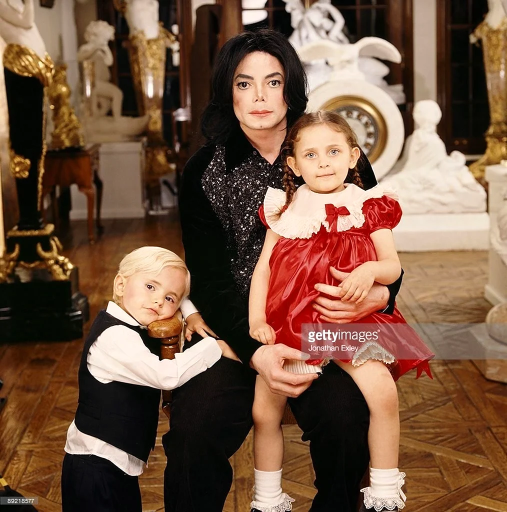 Michael Jackson с детьми