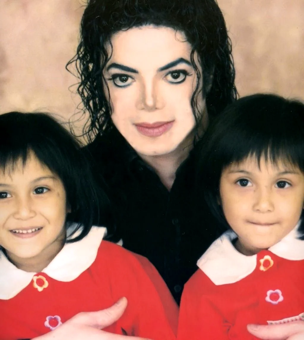 Michael Jackson с детьми