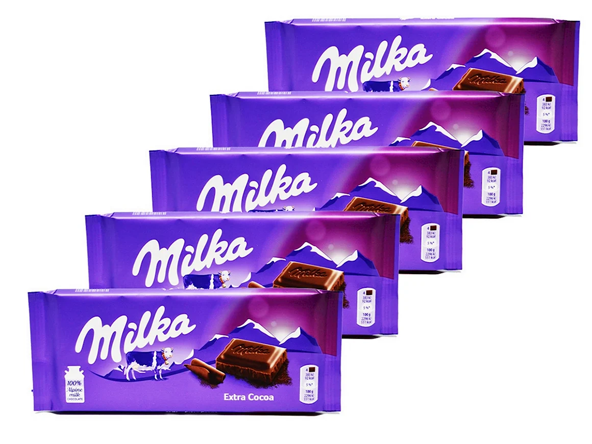 Милка Extra Cocoa Dark 100г23шт
