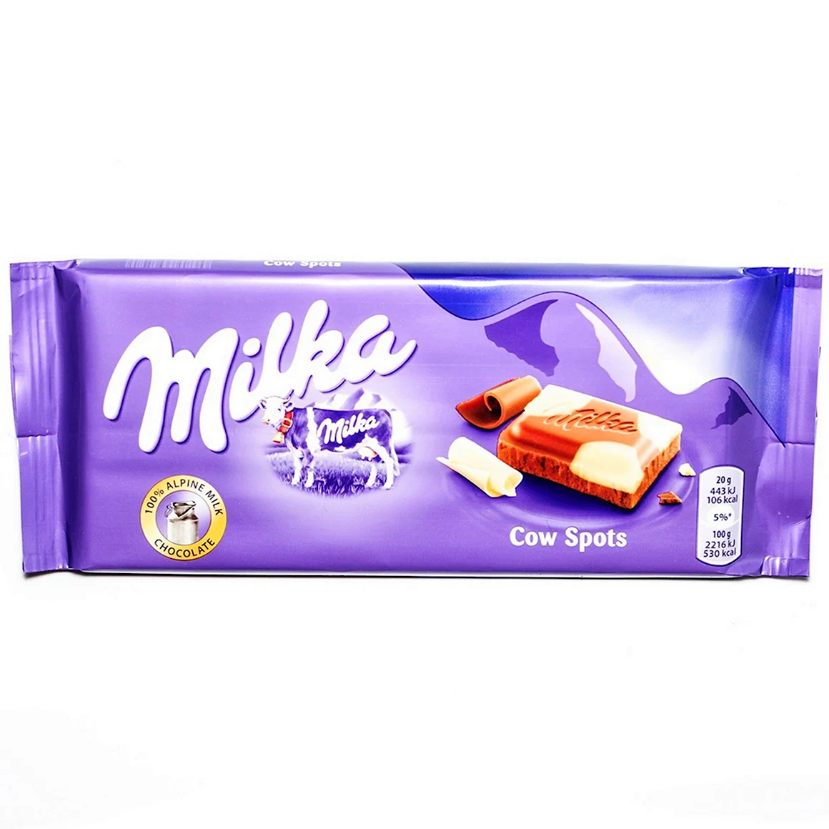 Milka молочный шоколад Cow spots 100 гр