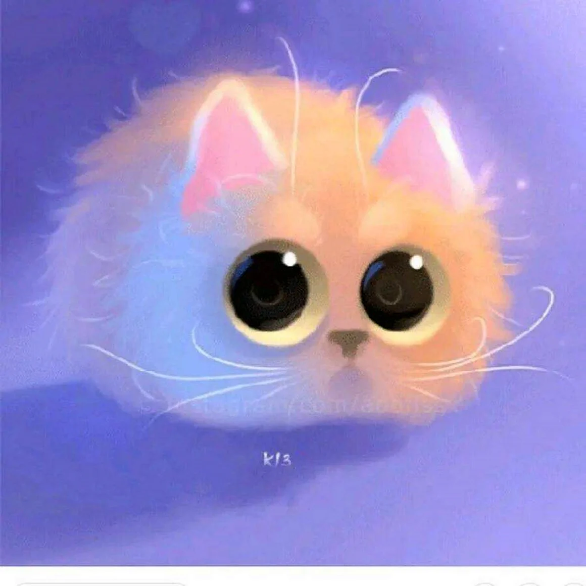 Милые мультяшные котята