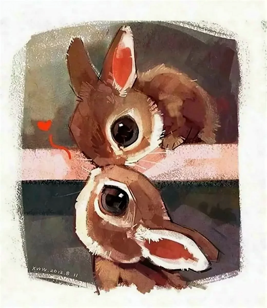 Милые рисунки животных
