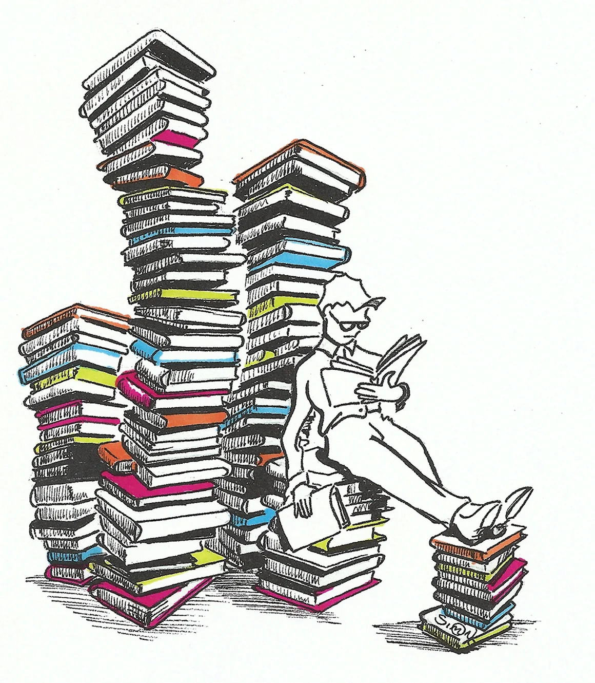 Много книг