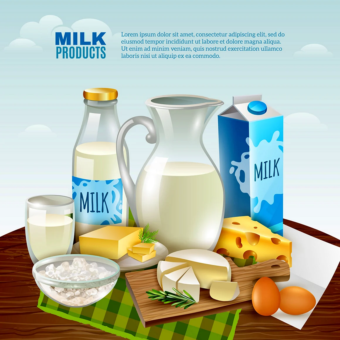 Молочная продукция