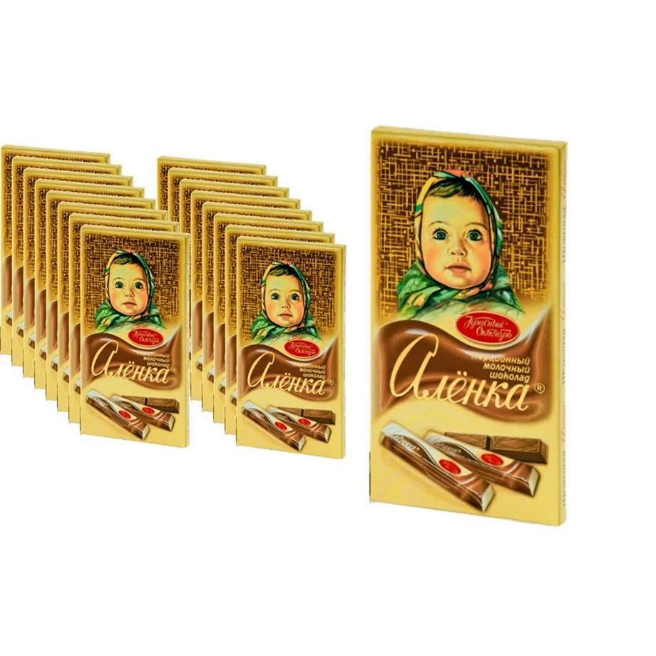 Молочный шоколад Аленка 20 гр