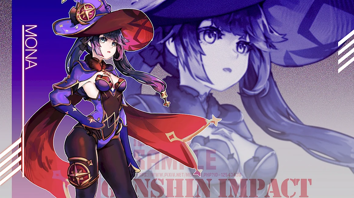 Мона Genshin Impact
