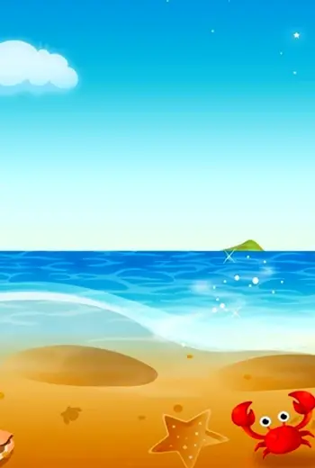 Море мультяшное