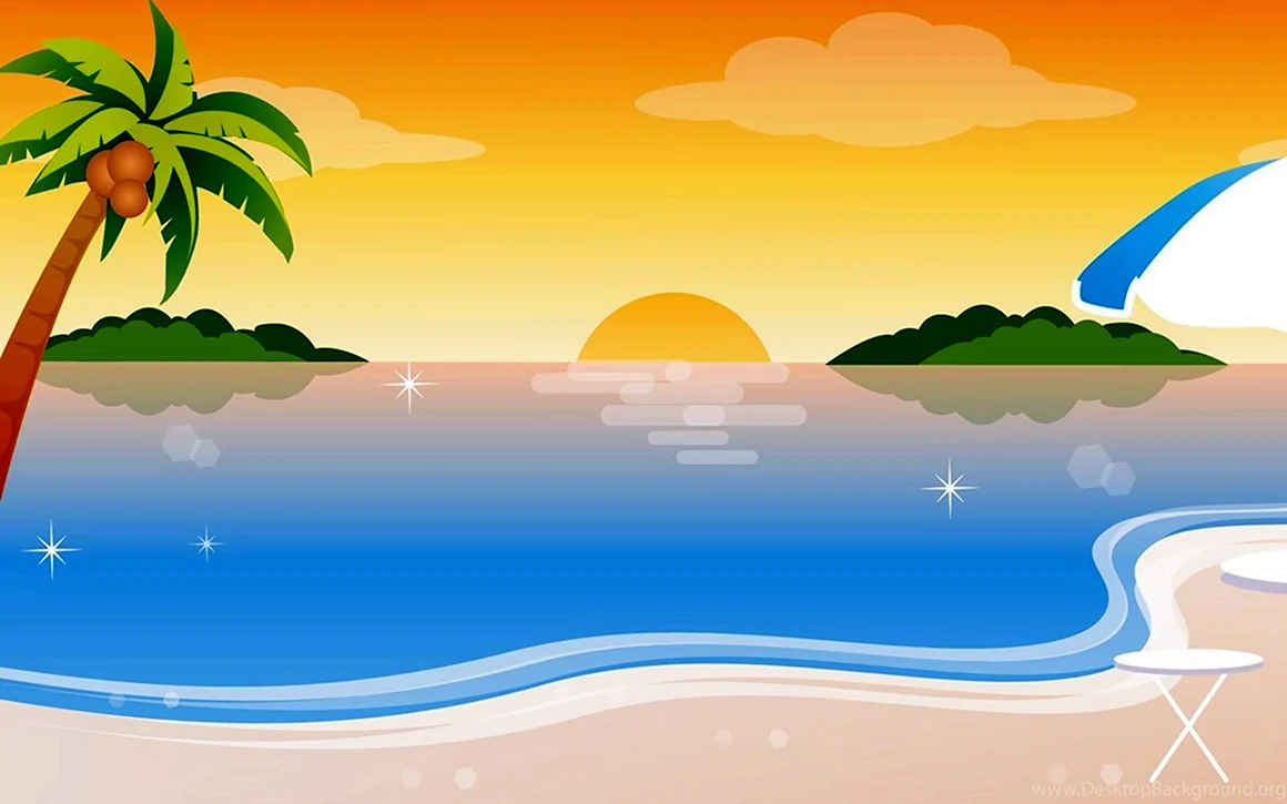 Море мультяшное