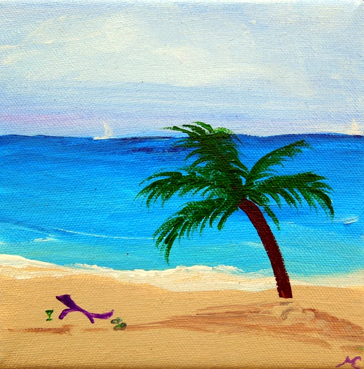 Море рисунок