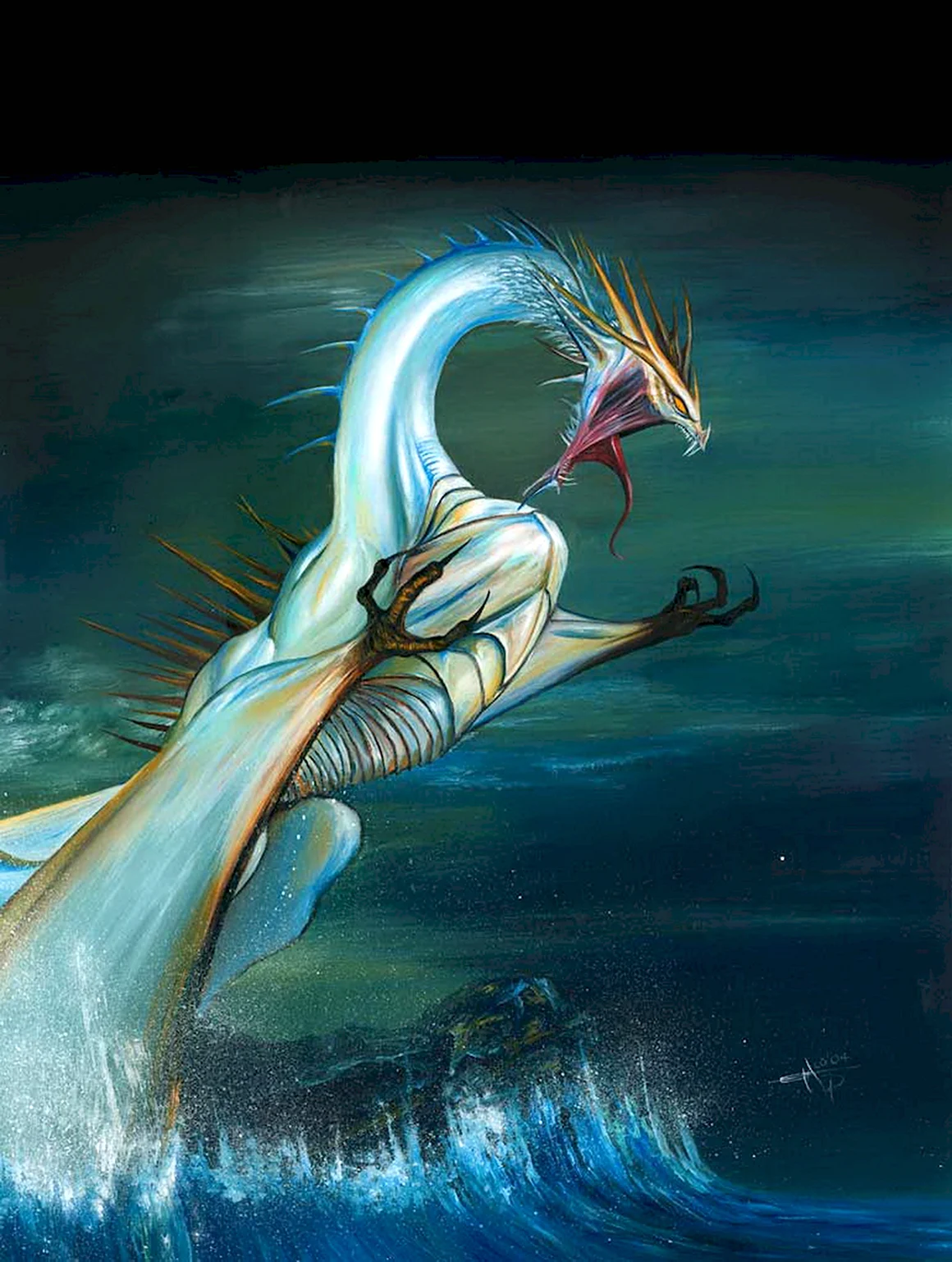 Морской дракон Draco Marinus