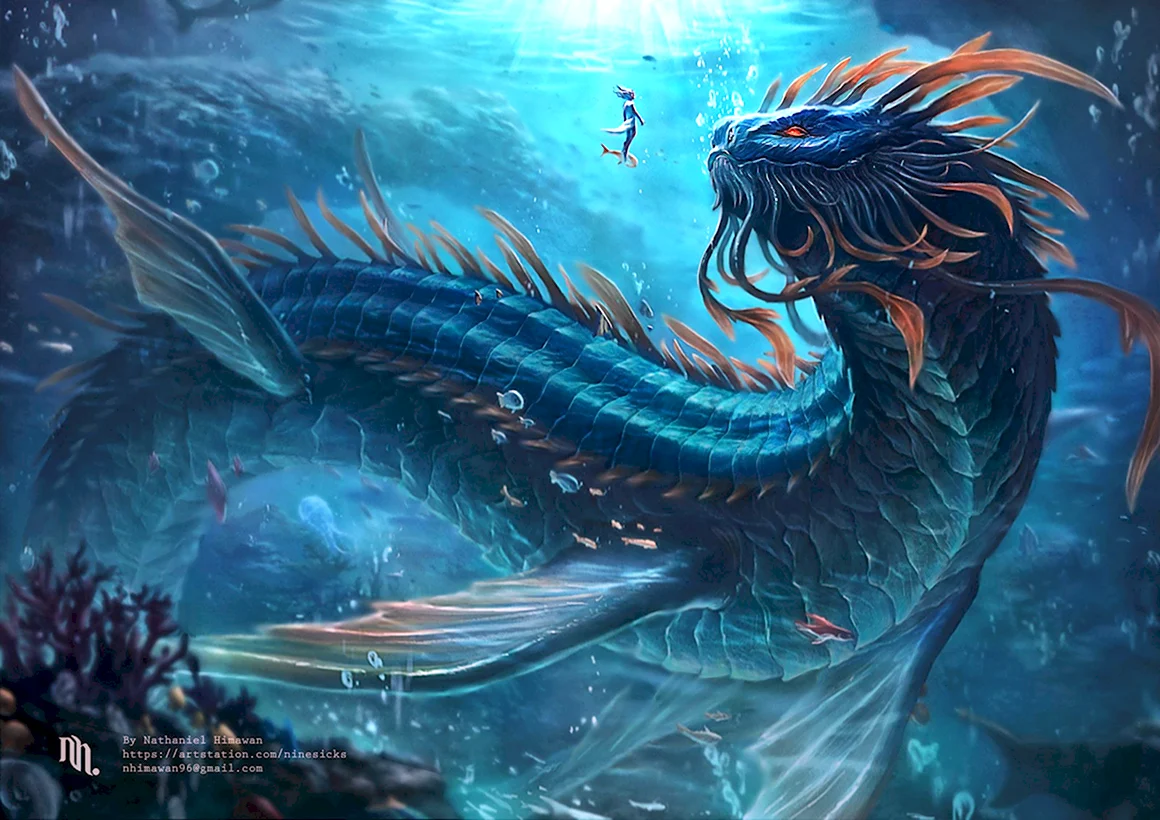 Морской дракон Draco Marinus