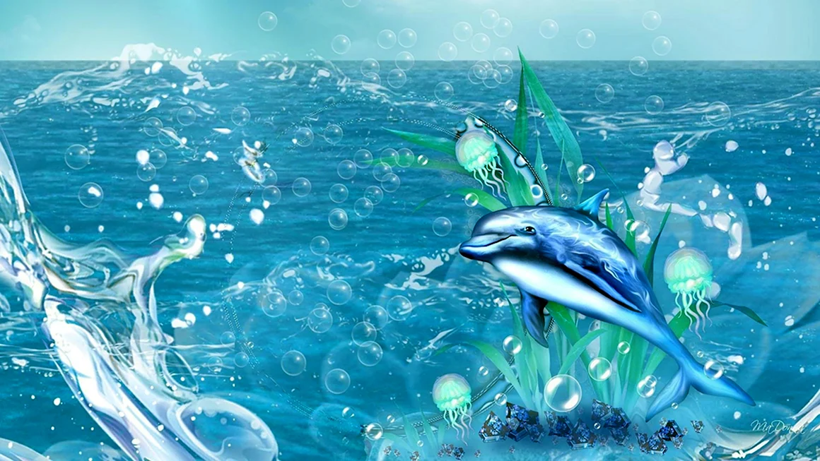 Морской фон
