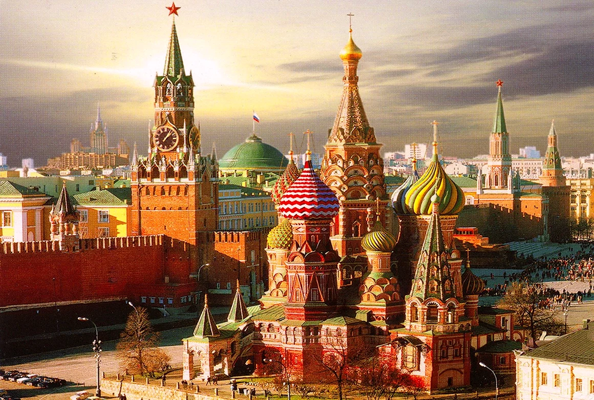 Московский Кремль и красная площадь